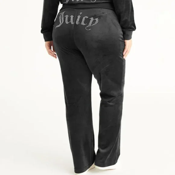 Juicy couture Velour Sleepwear Pants size XL with Rhinestone bling